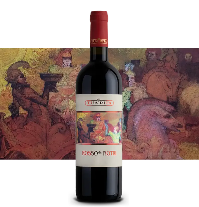 Etikett von Rosso dei Notri