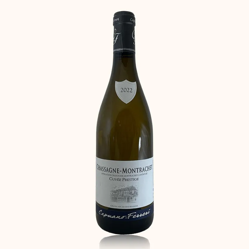 Etikett von Chassagne-Montrachet Cuvée Prestige