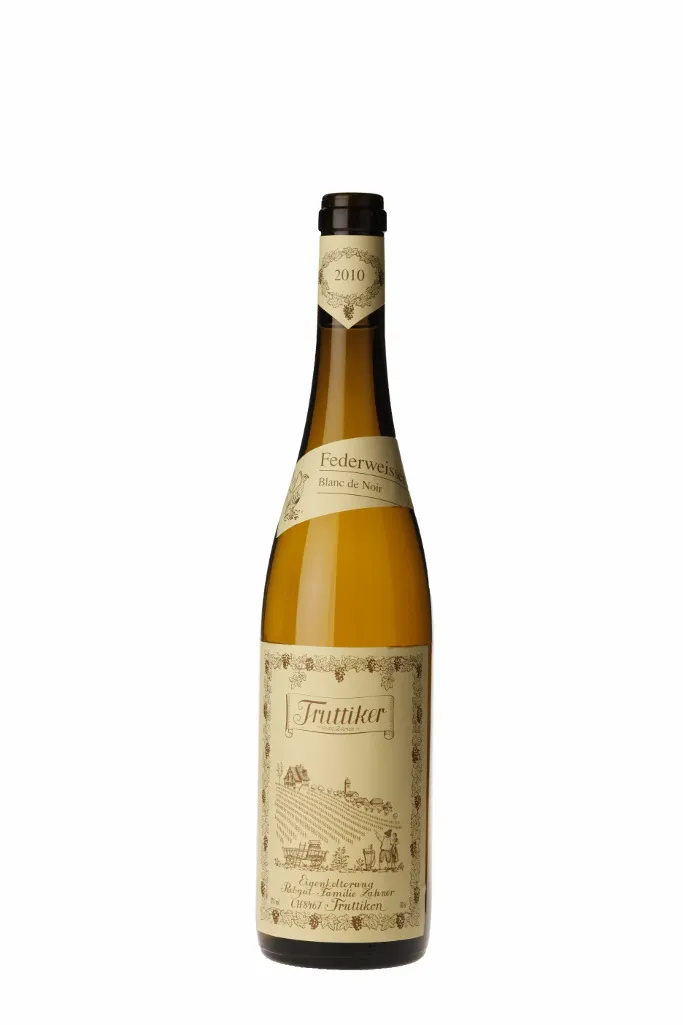 Etikett von Truttiker Federweiss (Blanc de Pinot Noir)