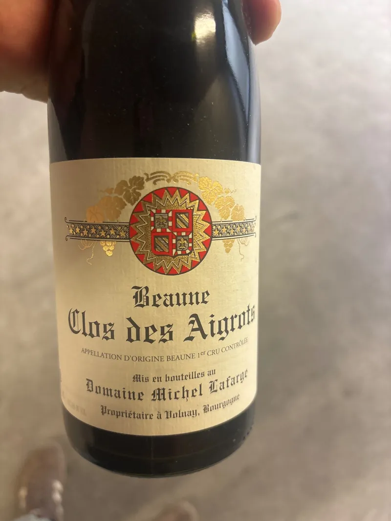 Etikett von Beaune 1er Cru Clos des Aigrots