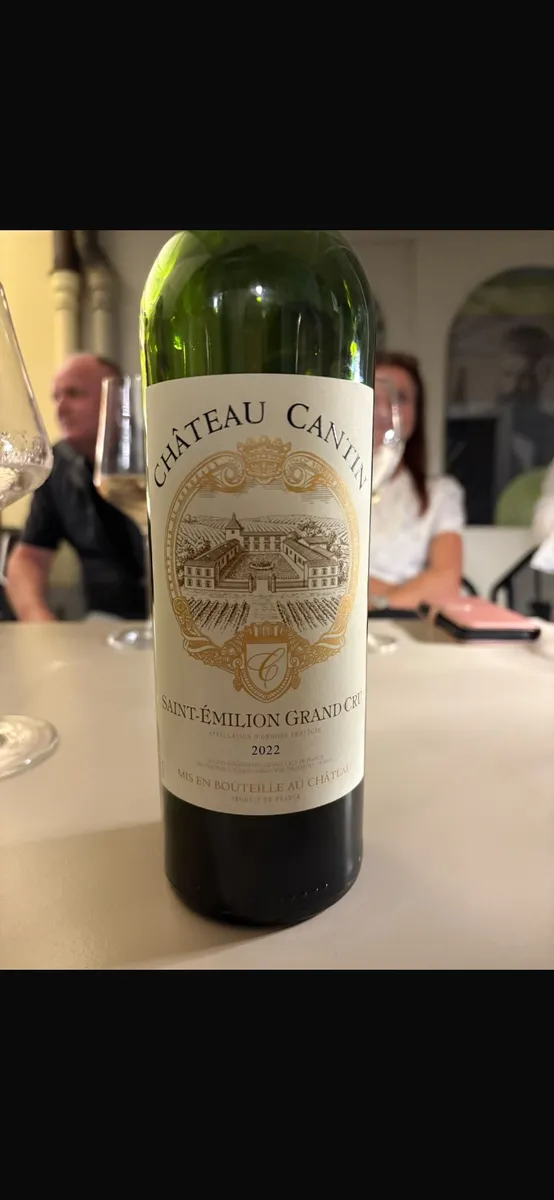 Etikett von Château Cantin Saint-Émilion Grand Cru