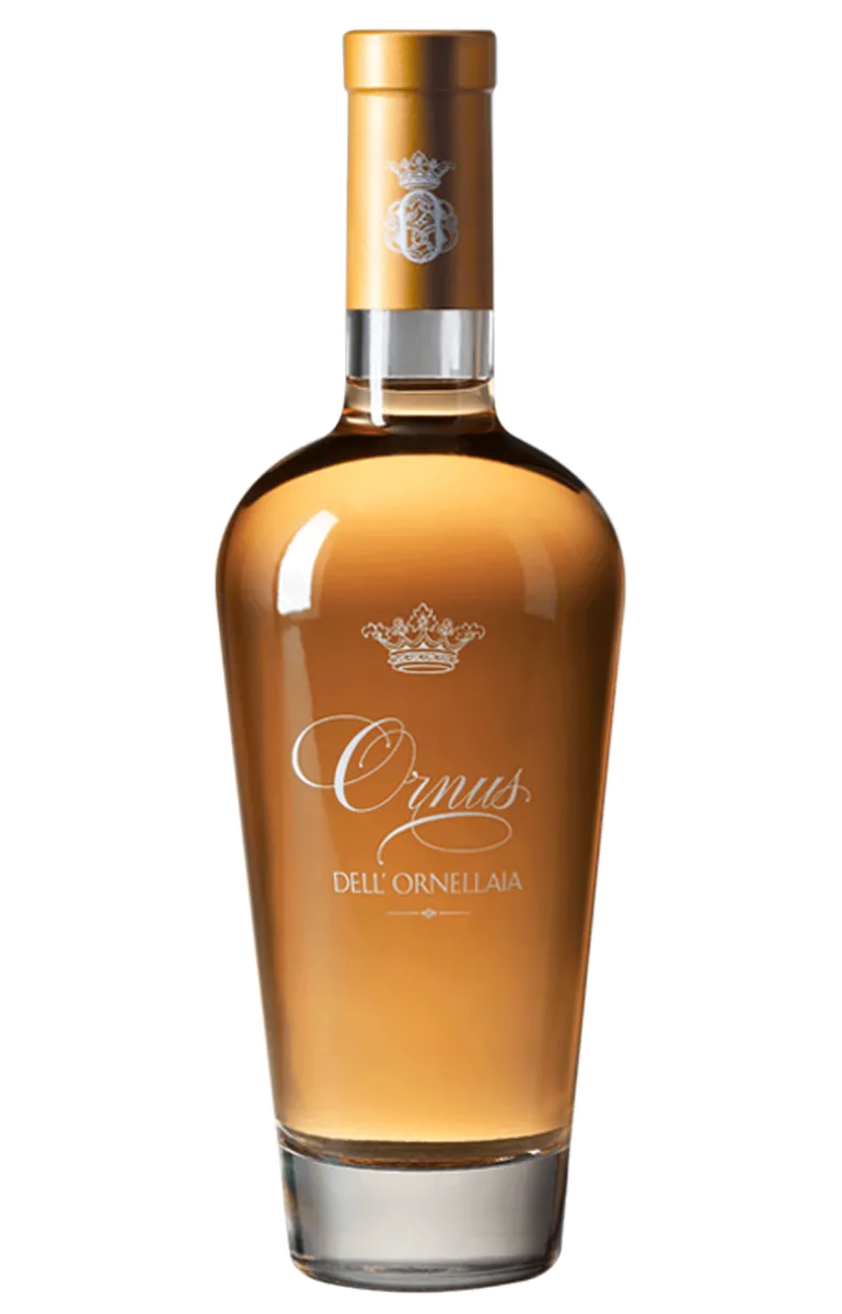 Etikett von Ornus dell'Ornellaia