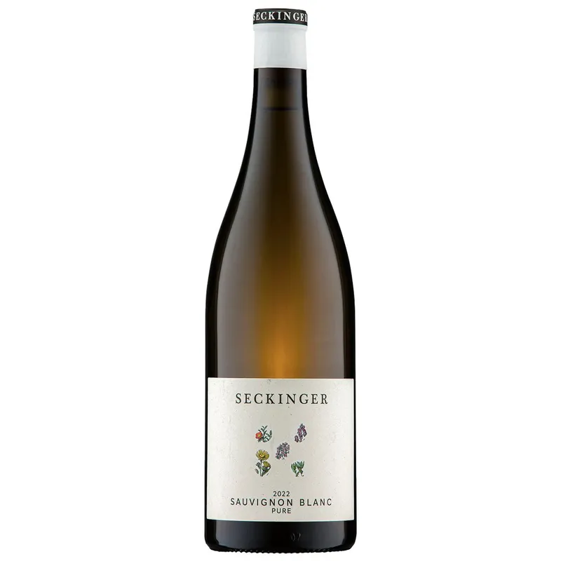 Etikett von Sauvignon Blanc "Pure"