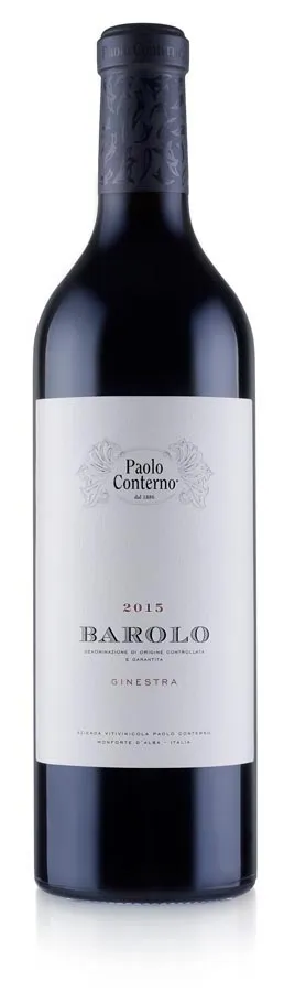 Etikett von Barolo Ginestra