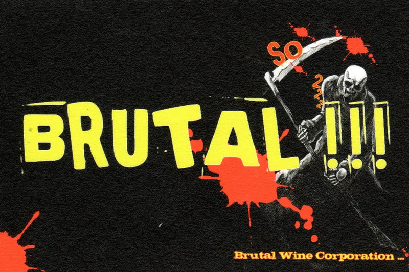 Etikett von Brutal
