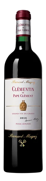 Etikett von Clémentin de Pape Clément Rouge