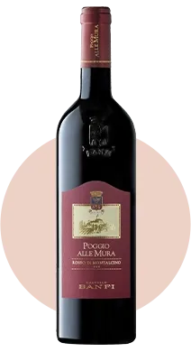 Etikett von Poggio alle Mura Rosso di Montalcino
