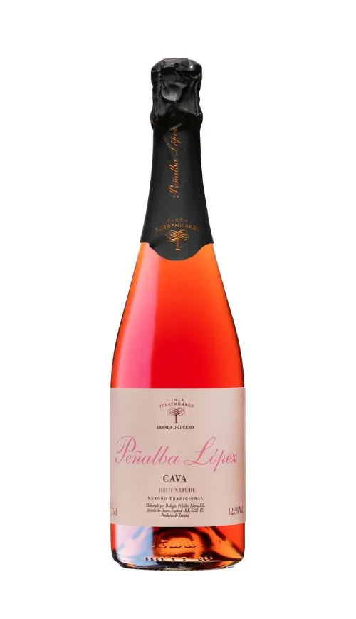 Etikett von Peñalba López Cava Rose Brut Nature
