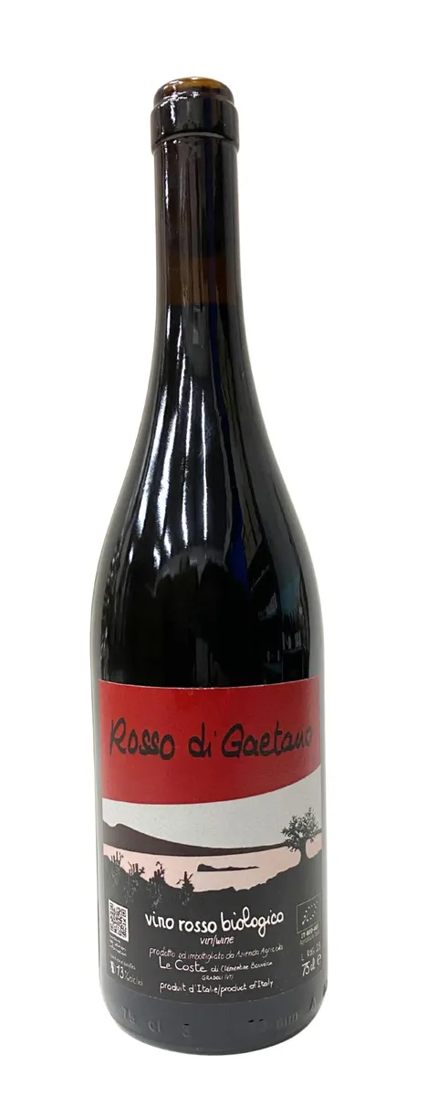 Etikett von Rosso di Gaetano