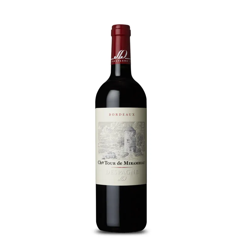 Etikett von Château Tour de Mirambeau Bordeaux