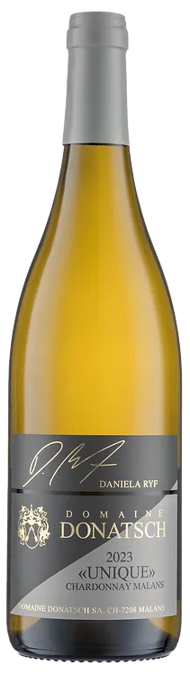Etikett von Chardonnay Unique AOC