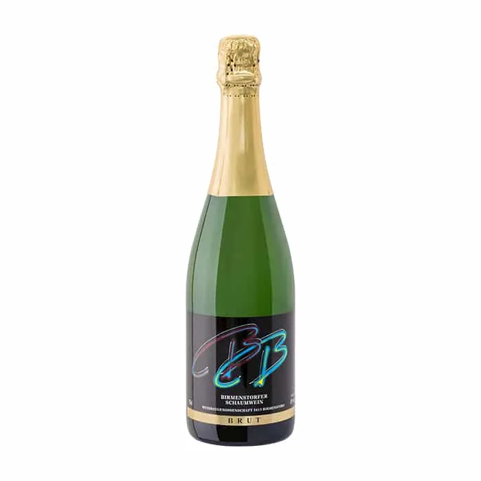 Etikett von Schaumwein BB weiss