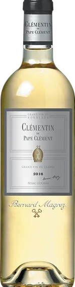 Etikett von Clémentin de Pape Clément Blanc