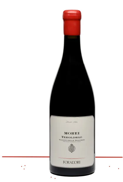 Etikett von Teroldego Morei