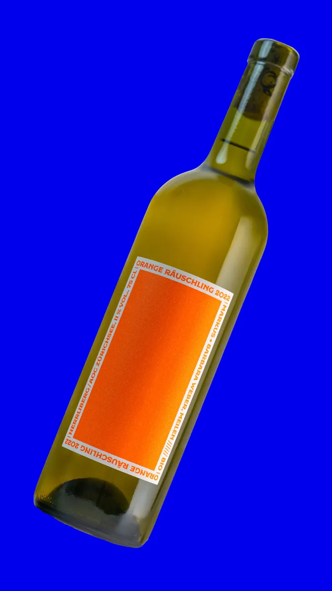 Etikett von Orange Räuschling