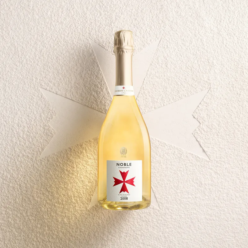 Etikett von Noble Champagne Blanc de Blancs