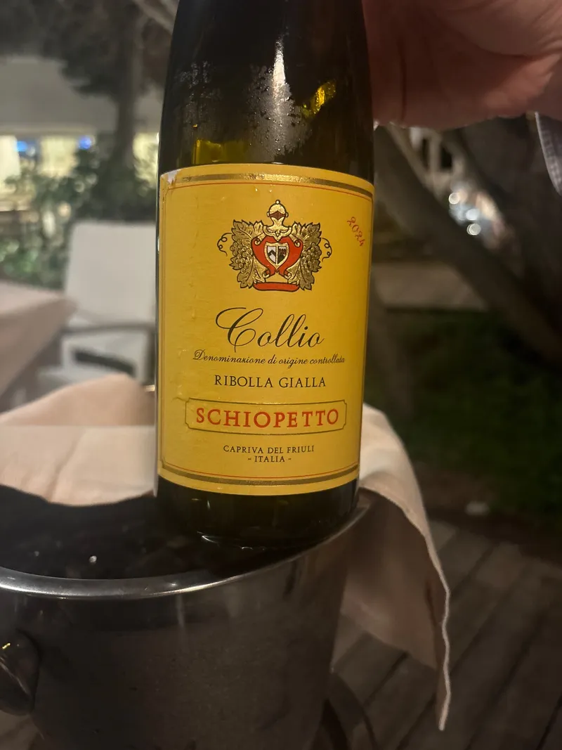 Etikett von Ribolla Gialla