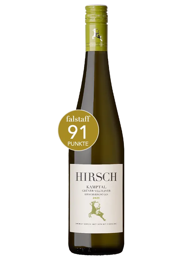 Etikett von Kamptal Grüner Veltliner Hirschvergnügen