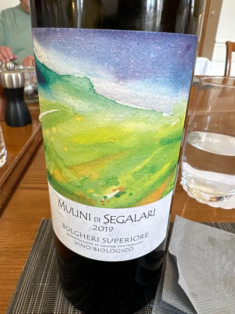 Etikett von Mulini di Segalari Bolgheri Superiore DOC