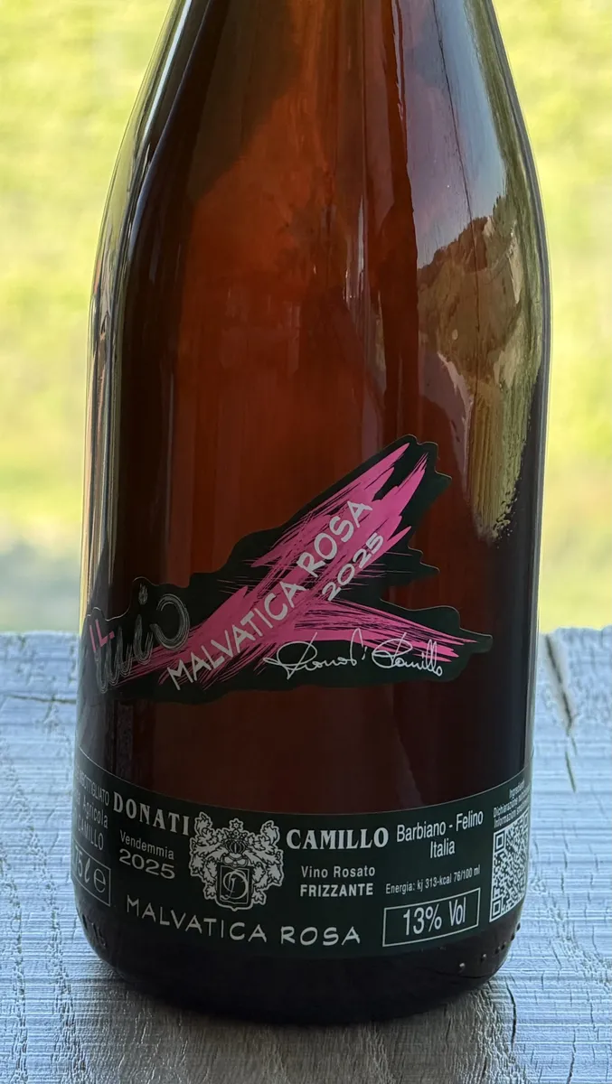 Etikett von Malvatica Rosa