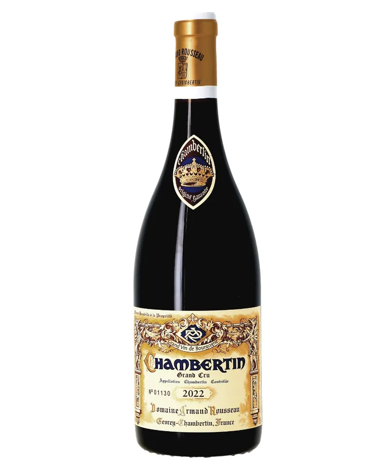 Etikett von Chambertin Grand Cru
