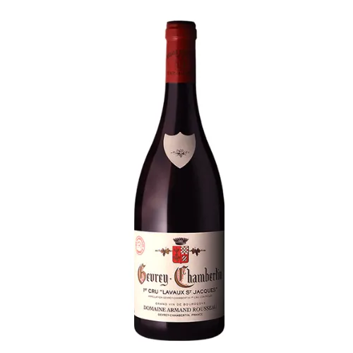 Etikett von Gevrey-Chambertin 1er Cru Clos Saint-Jacques
