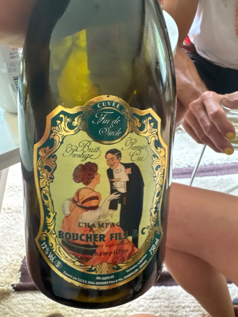 Etikett von Cuvée Fin de Siècle Brut Prestige Premier Cru