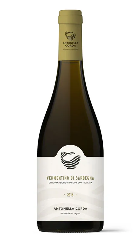 Etikett von Vermentino di Sardegna DOC