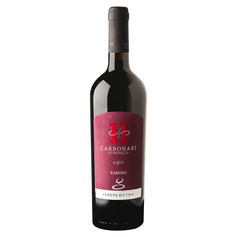 Etikett von Carbonari 11 Raboso