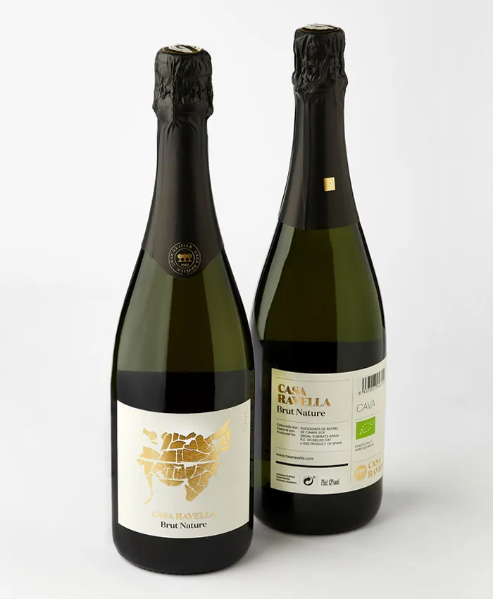 Etikett von Cava Brut Nature