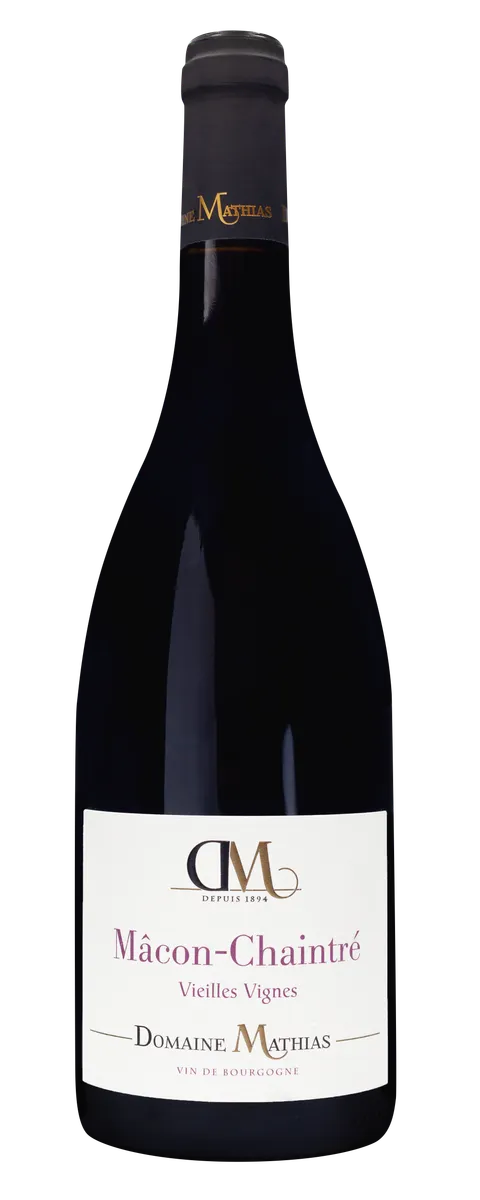 Etikett von Mâcon-Chaintré Rouge