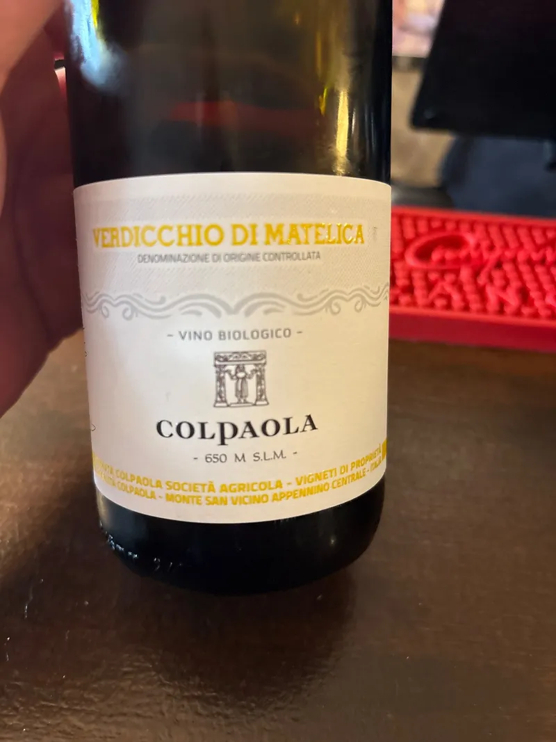 Etikett von Colpaola Verdicchio di Matelica DOC
