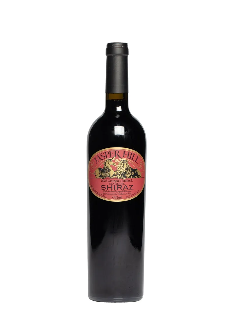Etikett von Georgia's Paddock Shiraz
