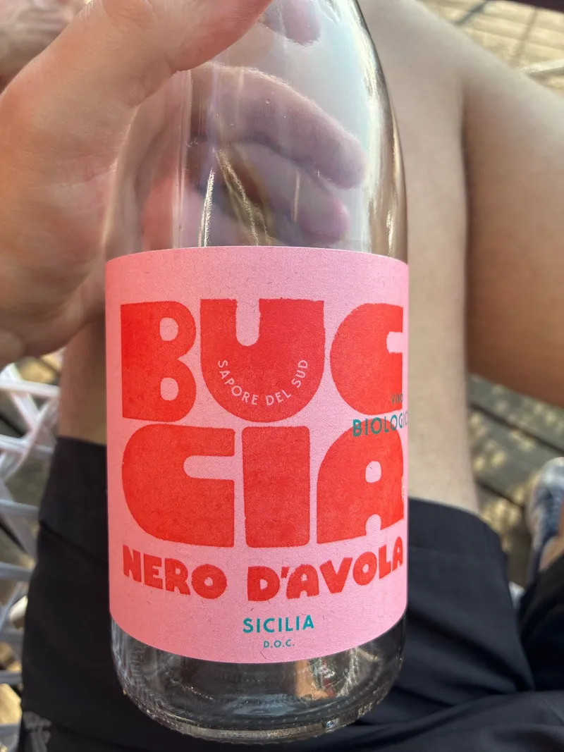 Etikett von Buccia Nero d'Avola - Sapore del Sud