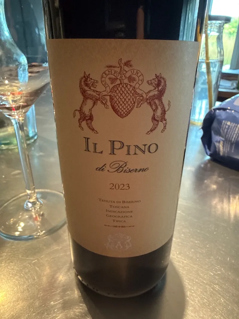Etikett von Il Pino di Biserno
