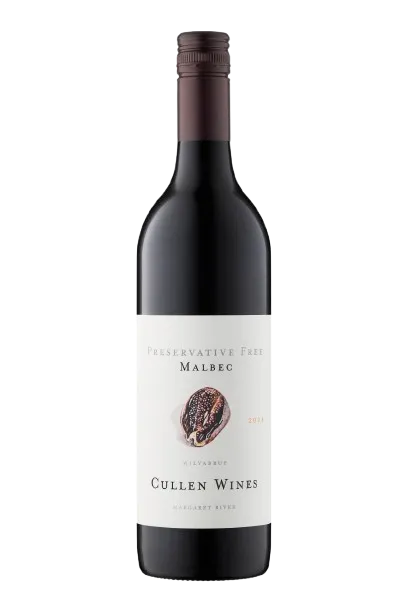 Etikett von Preservative Free Malbec