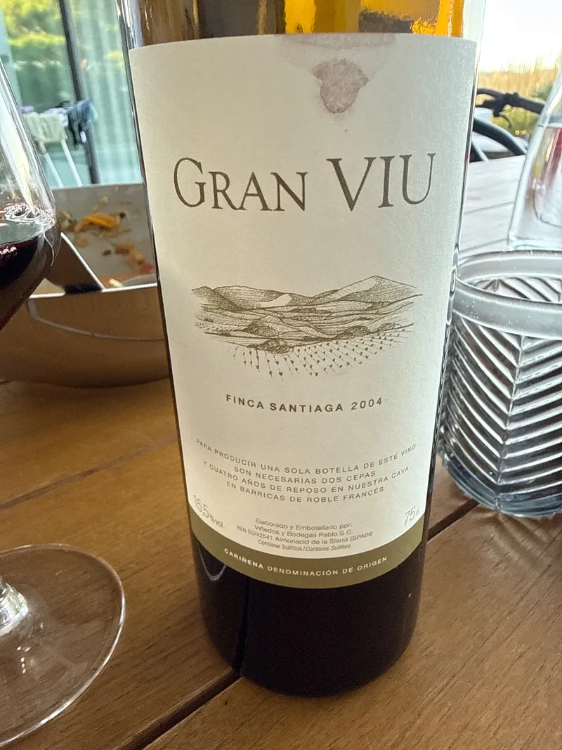Etikett von Gran Viu Finca Santiaga