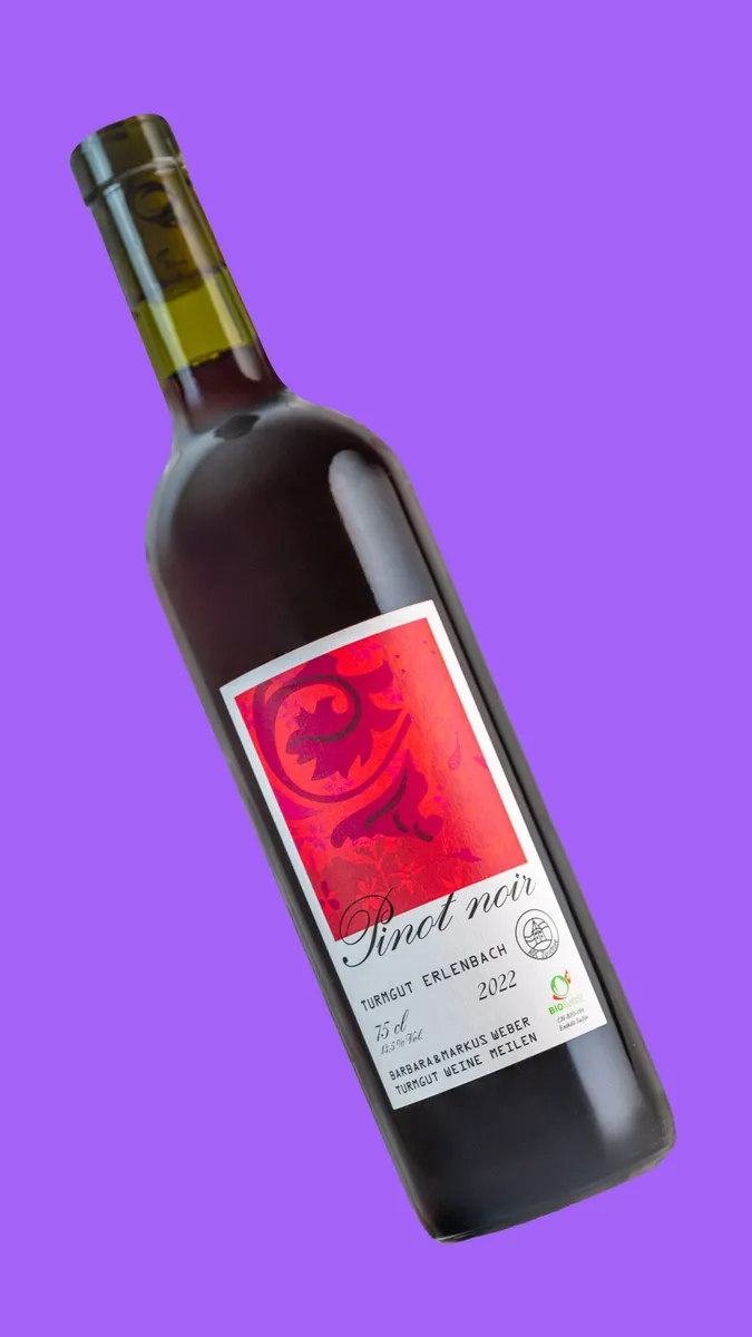 Etikett von Pinot noir Turmgut