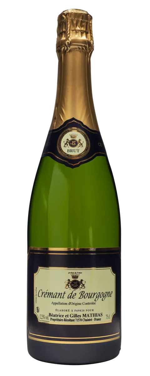 Etikett von Crémant de Bourgogne