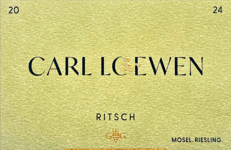 Etikett von Ritsch Riesling Grosses Gewaechs