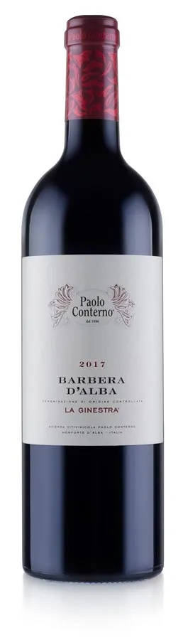 Etikett von Barbera d'Alba La Ginestra
