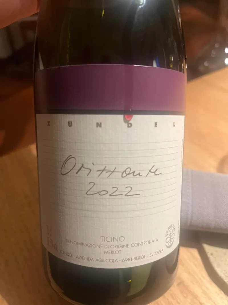 Etikett von Orizzonte
