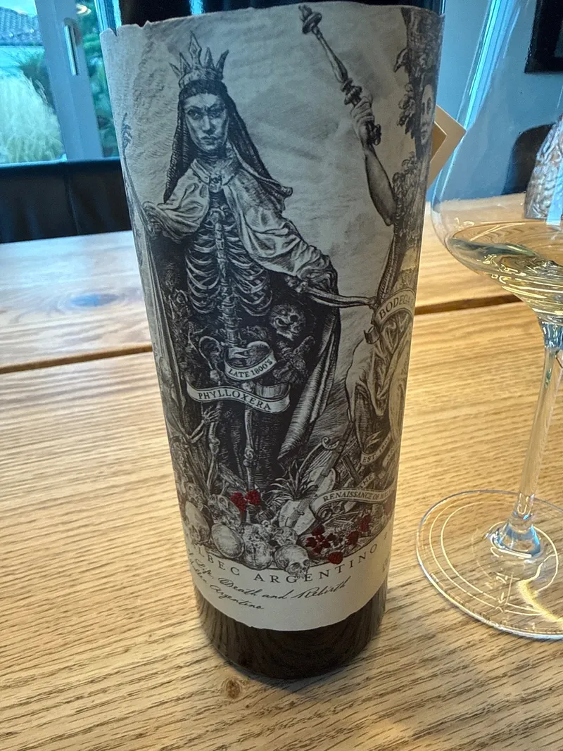 Etikett von Birth of Cabernet (Cabernet Argentino)