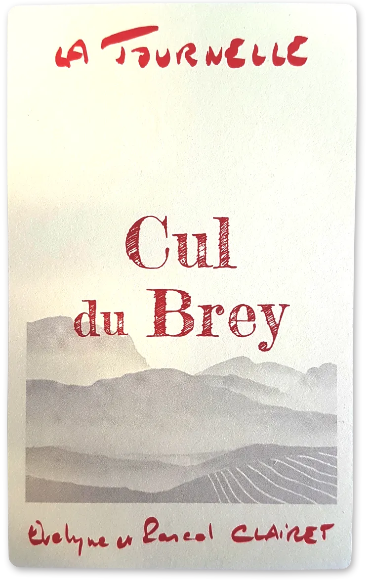 Etikett von Cul du Brey rouge