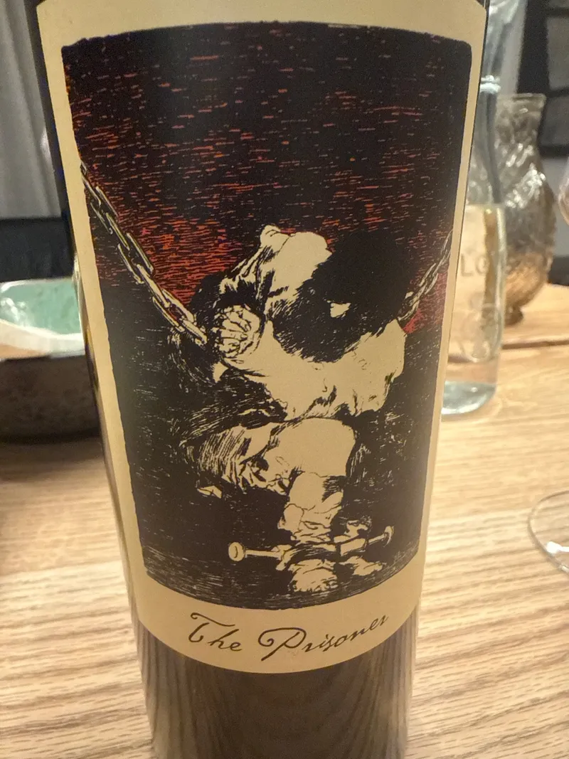 Etikett von The Prisoner Red Blend