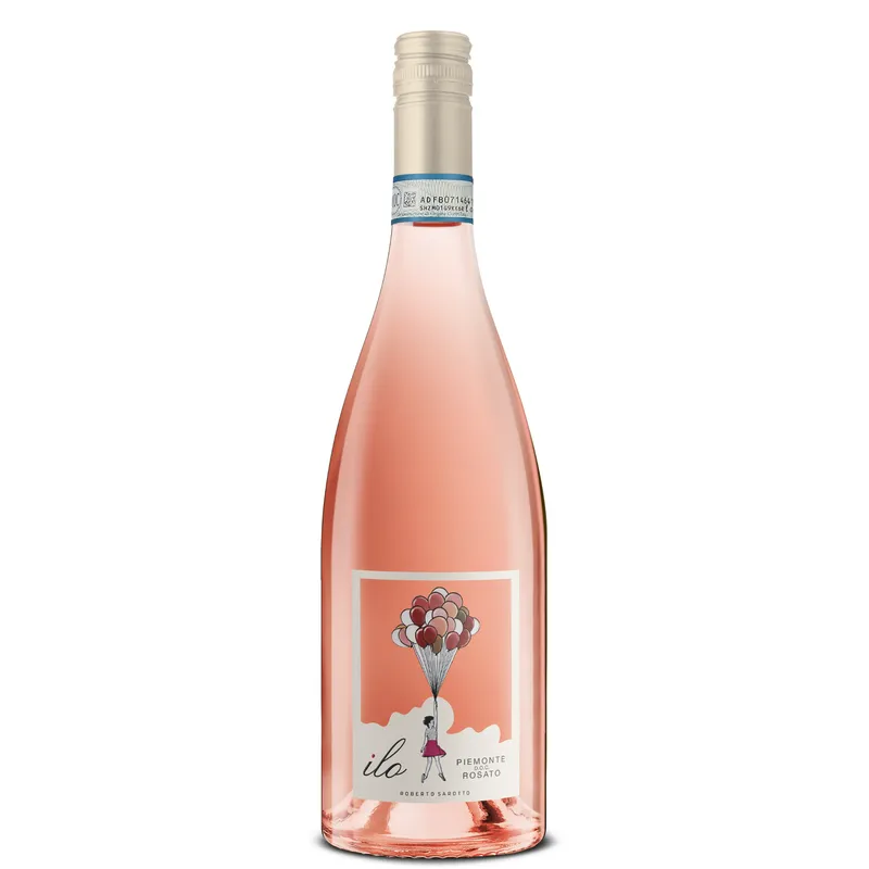 Etikett von Piemonte DOC Rosato "Ilo"