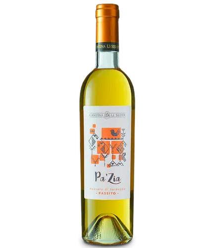 Etikett von Pa' Zia - Passito di Moscato