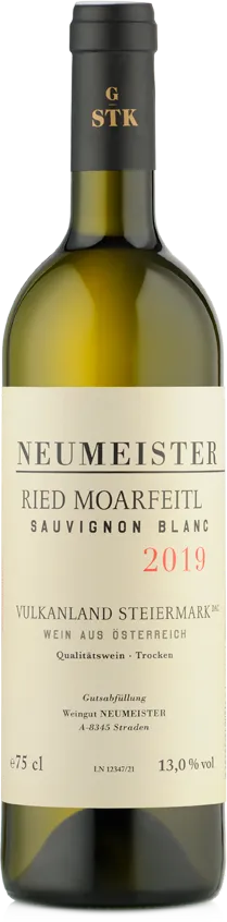 Etikett von Ried MOARFEITL Sauvignon Blanc GSTK