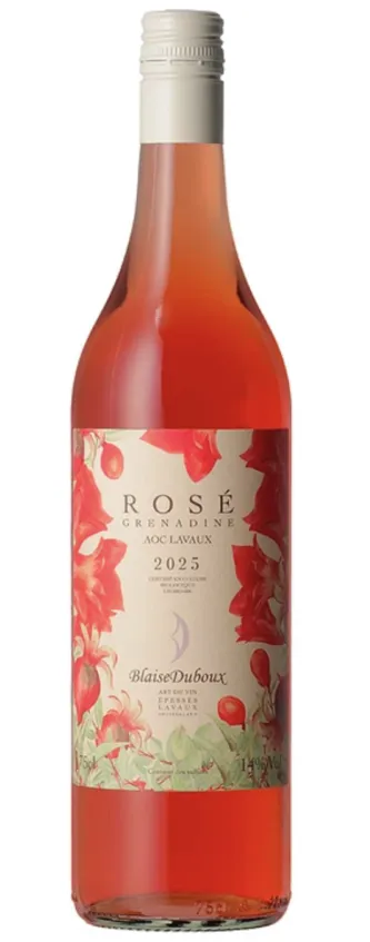 Etikett von Rosé Grenadine