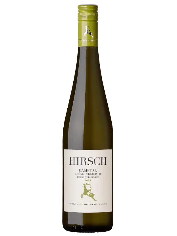 Etikett von Grüner Veltliner Hirschvergnügen